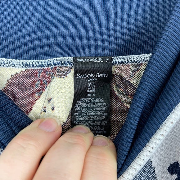 NWT Sweaty Betty Base Layer Leggings in White Mountain - Picture 4 of 7